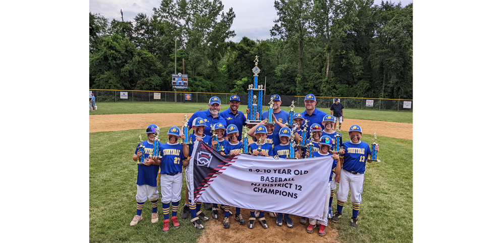 Sunnybrae Little League - 2022 Baseball 10s District Champions