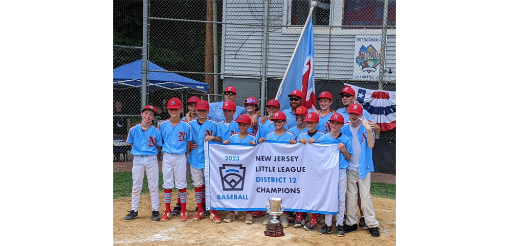 Nottingham Little League - 2023 Baseball 12s District Champions