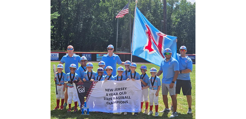 Nottingham Little League - 2023 8 Year Old Baseball NJ State Champions