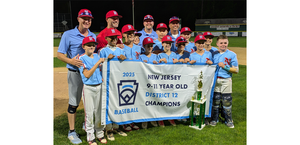 Nottingham Little League - 2025 9-10-11 Baseball District Champions
