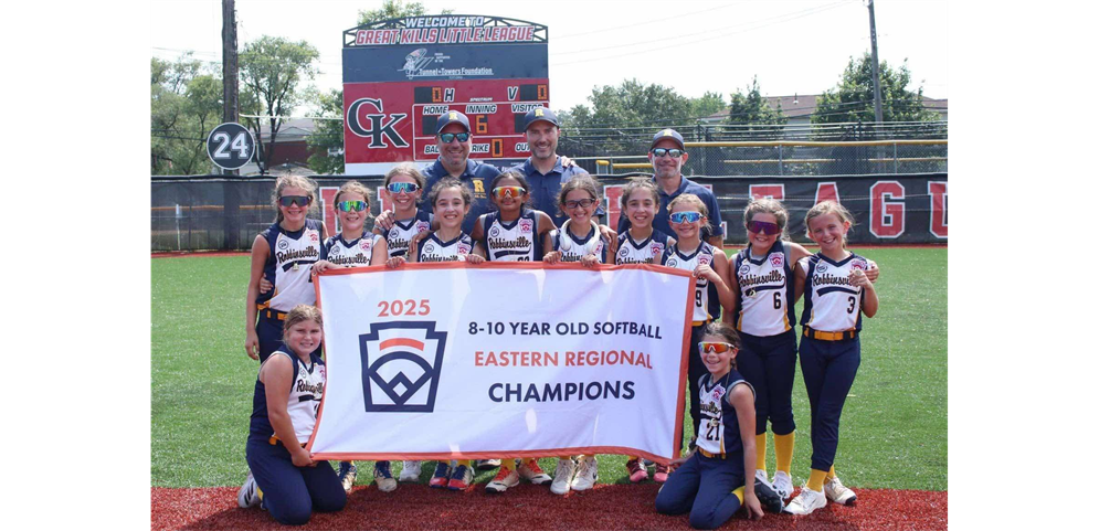 Robbinsville Little League - 2025 8-9-10 Softball EAST REGION Champions
